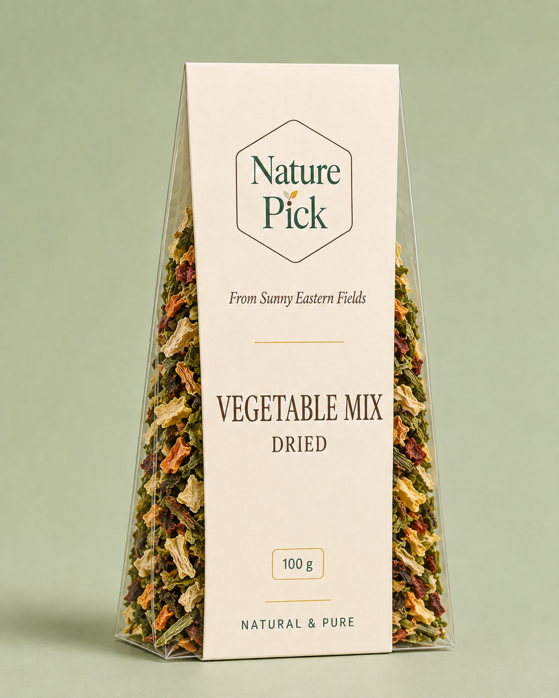 Vega Mix, torkad grönsaksblandning 100 g – bild 3