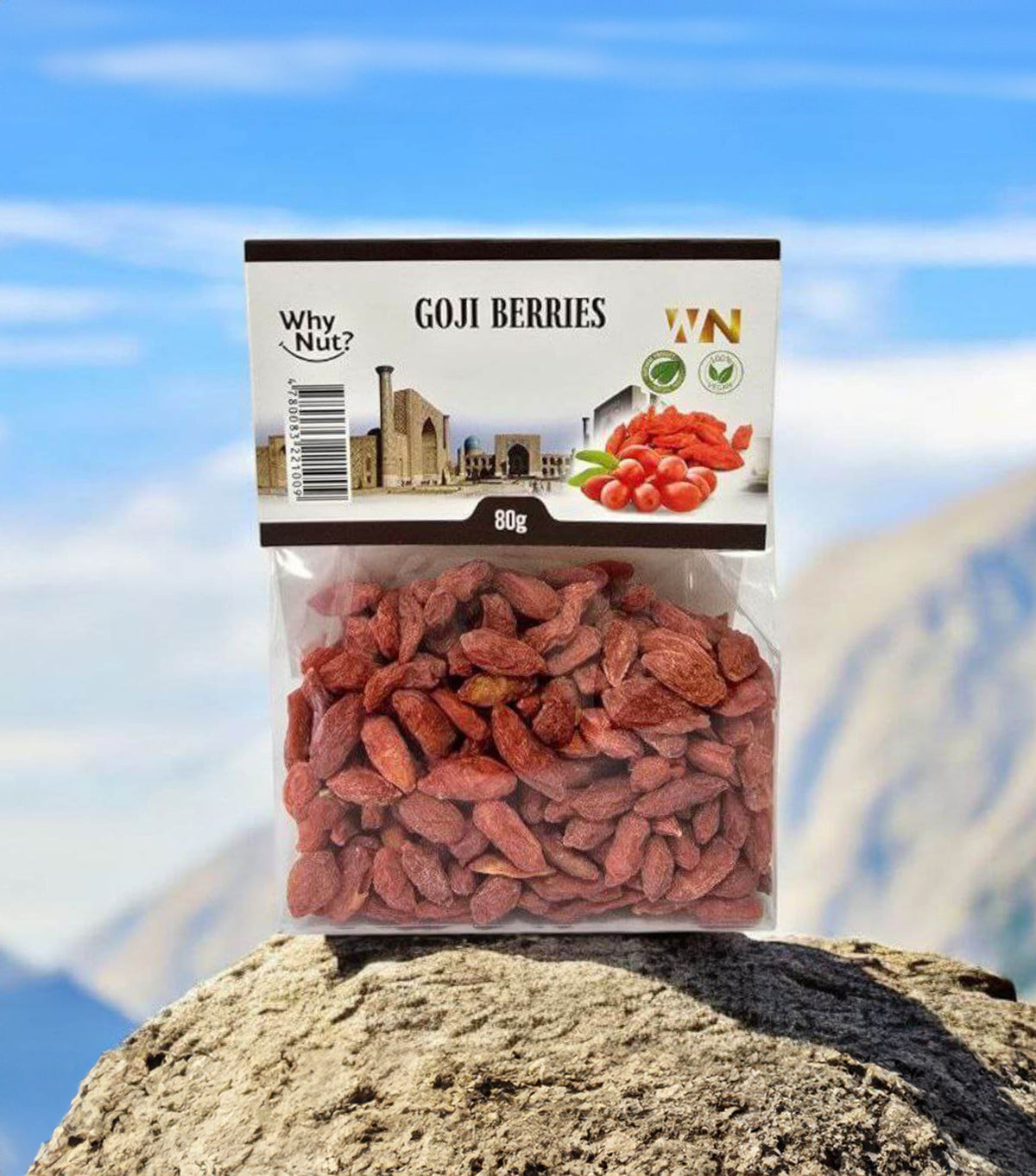 Dried goji berries 80 g – image 3