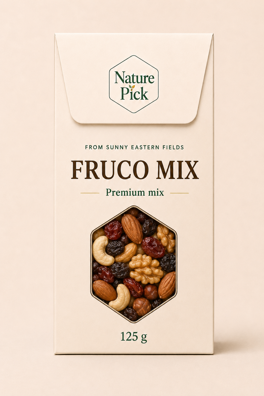 Fruco Mix, nöt- och fruktblandning 125 g – bild 3