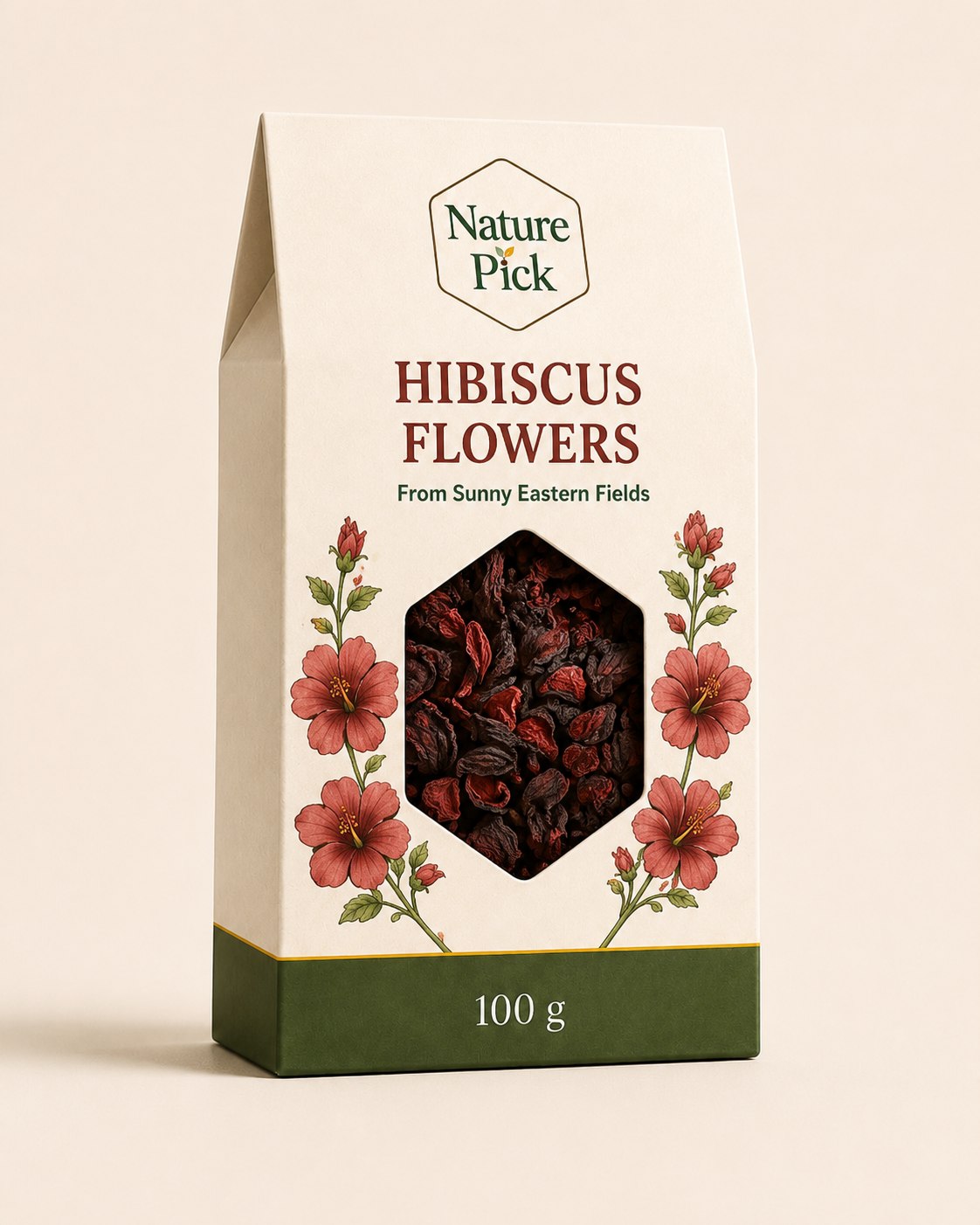 Hibiskusblommor 70 g – bild 3