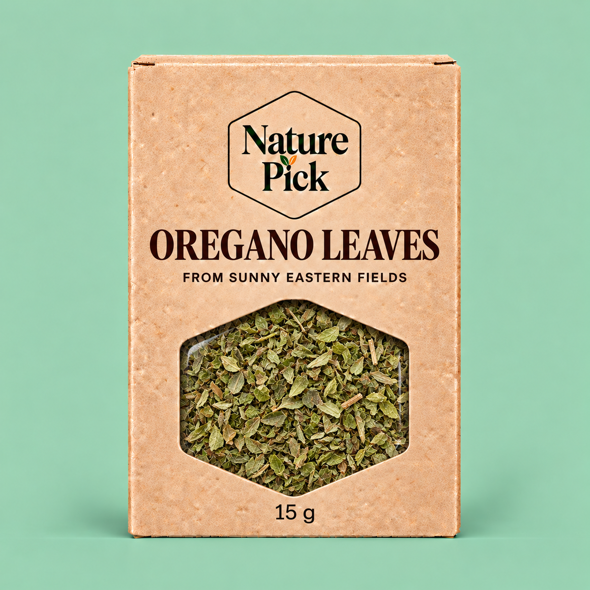 Torkade oreganoblad 15 g – Nature Pick