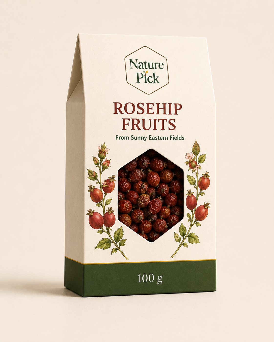 Torkade nypon 100 g – bild 3