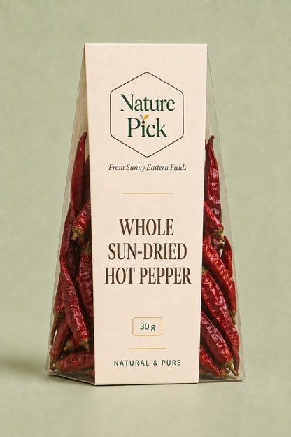 WHOLE SUN-DRIED HOT PEPPER