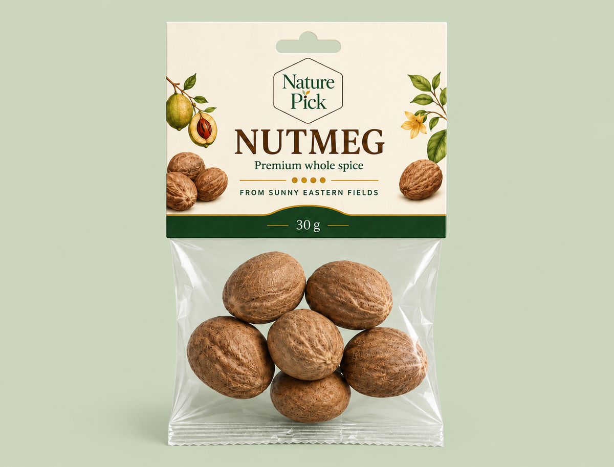 Muskotnöt 30 g – Nature Pick