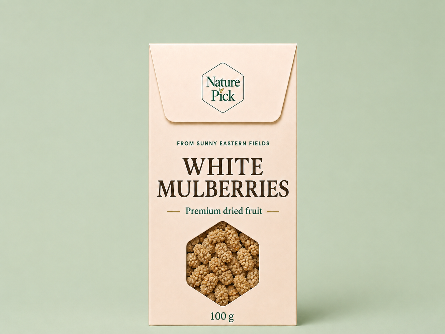 SUN-DRIED WHITE MULBERRIES