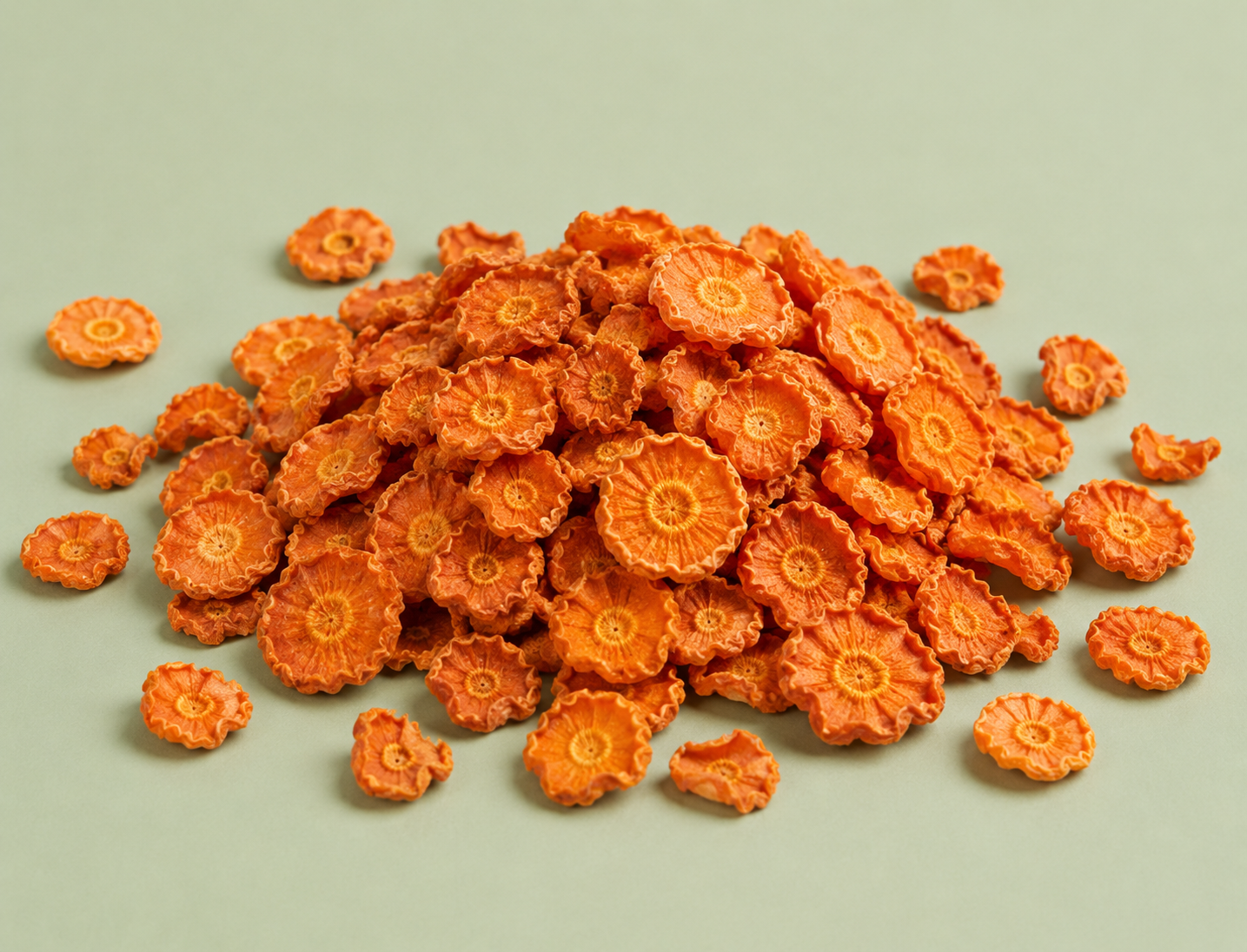 Dried carrots